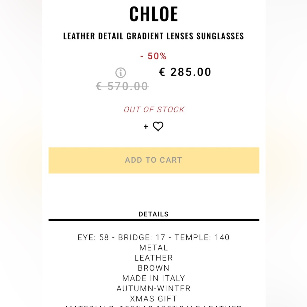 Chloe sunglasses - Picture 4 of 6